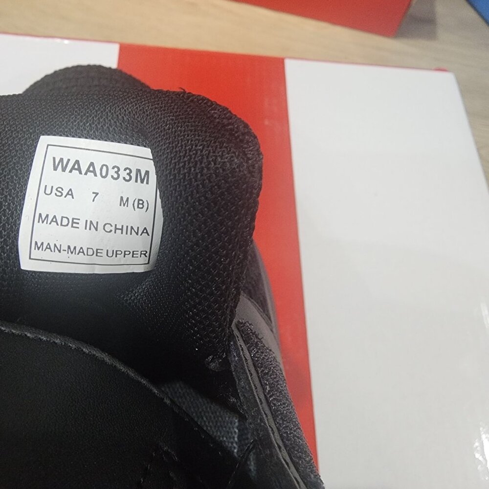 Propet Womens Stability X Strap Black Sneakers Man-Made Upper Lightwe - Picture 5 of 8